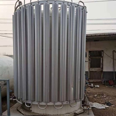 Vacuüm Mobiele Cryogeen van de de Micro- Bulktanks3m3 Dubbele Laag van Co2