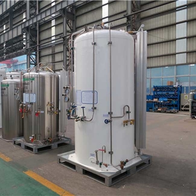 1-5m3 Micro- Bulktanks 16 Bar Hoge Vacuüm Multi Cryogene Laag