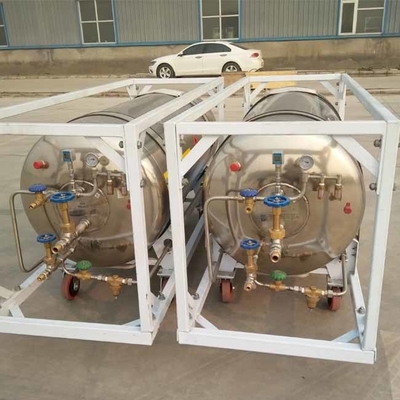180L cryogene Dewarvatcilinder 600 Liter, 210l-het Dewarvattank van Co2