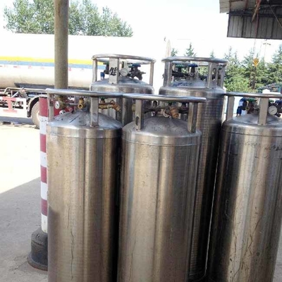 200L de Tank van de lage Druk Vloeibare Stikstof 300 Liter die Vervoerbare Klep bouwen
