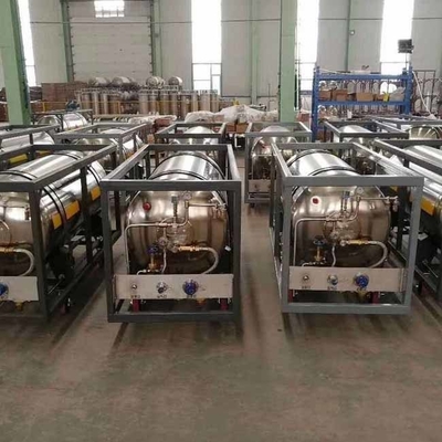 Horizontale Cryogene Dewarvatcilinder
