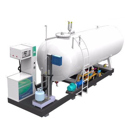 Het Gasbenzinestation van 2,5 Tonlpg 5000 Liter 5-200 Kubieke Meter