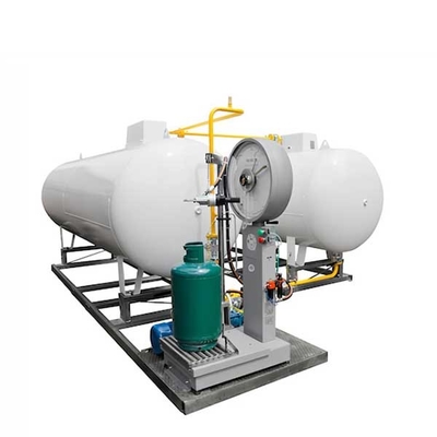 10m3 het autobenzinestation Q345R van het L.P.gas 220 Volts Steunbalk Opgezette