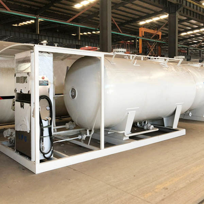 Q345R 10 van de Nieuwe vullingston Posten van het L.P.gas, Auto het Gasbenzinestation van 1.77Mpa