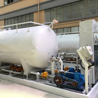 De Cilinderbenzinestation 2 Vullende Schaal 2 van LPG van Q370R 5m3 Pomp