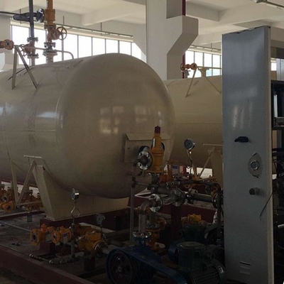 De steunbalk Opgezette Posten 2.5mpa, de Steunbalkbenzinestation van LPG Autogas van 50000 Literlpg