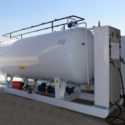 30 LPG-van het Gaston Benzinestation