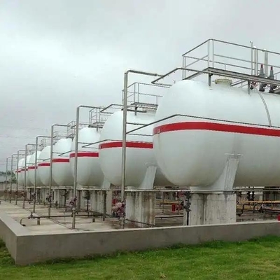 van de het Gaskogel van LPG van 80cbm 100cbm van het de Tank het Vloeibare Propaan Gas 60m3 40m3 50m3