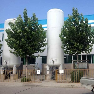 Anticorrosieve Cryogene Dubbele de Laag55m3 Vloeibare Stikstof van de Opslagtank