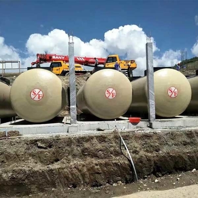 30cbm opslagtanks in Olie en Gasindustrie 60000 Liter SF ondergronds