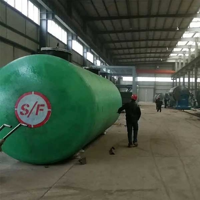 De Opslagtank van de 30000 LiterStookolie 60000 Liter Horizontale Ondergronds