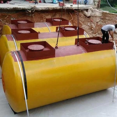 van de het Staal Bulkolie van 3000L Q235 de Opslagtanks, Tanks van de de Muur Bulkolie van 42000l de Dubbele
