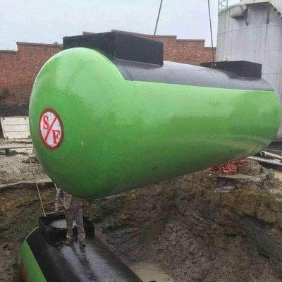 5 kubieke van de de Opslagtank 20cbm van de MeterStookolie de Glasvezel Dubbele Laag