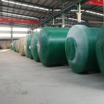 Bovengrondse ondergrondse olie-dieselbrandstofopslagtank Horizontaal