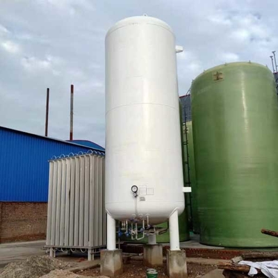 30m3 Cryogene de Opslagtank ISO van Co2 21,6 Bar Verticaal Type