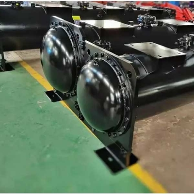 Spiraalvormige Dubbele de Warmtewisselaar4.0m3/h 8.0m3/H Tubulaire Condensator van het Buisblad