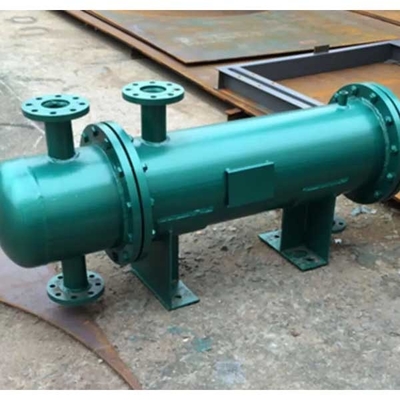Spiraalvormige Dubbele de Warmtewisselaar4.0m3/h 8.0m3/H Tubulaire Condensator van het Buisblad