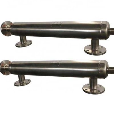 12 Condensator van de het Schip1.0mpa SS304 de Dubbele Buis van de barWarmtewisselaar
