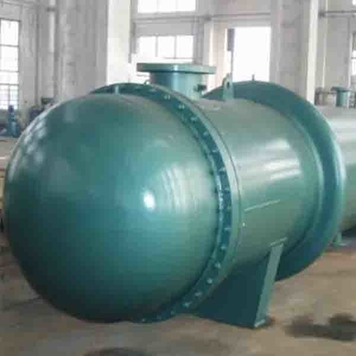 150kw Shell Tube Heat Exchanger 4000x4000x200mm Op hoge temperatuur
