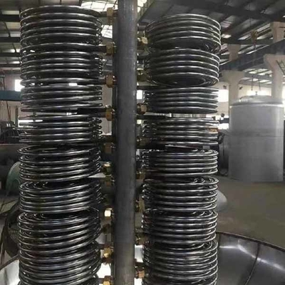Finned de RolWarmtewisselaar 200v 1.6MPa van het koperstaal