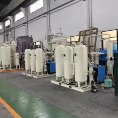 95.0% - 99.9995% Reinheid 3 Nm3/h - 400 Nm3/h PSA stikstofgenerator Milieuvriendelijke stikstoffabriek